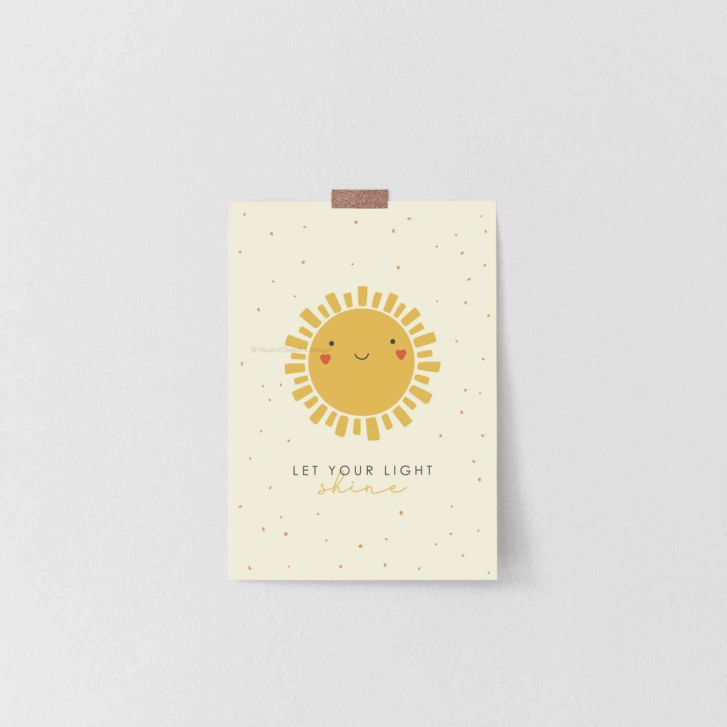 Let Your Light Shine Print