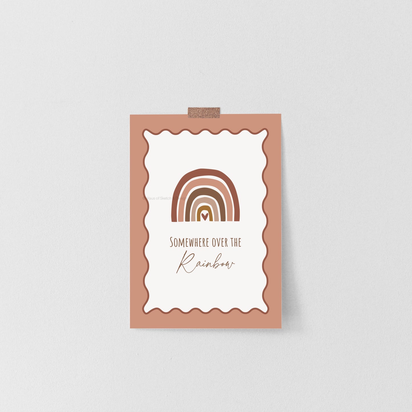 Somewhere Over The Rainbow Print