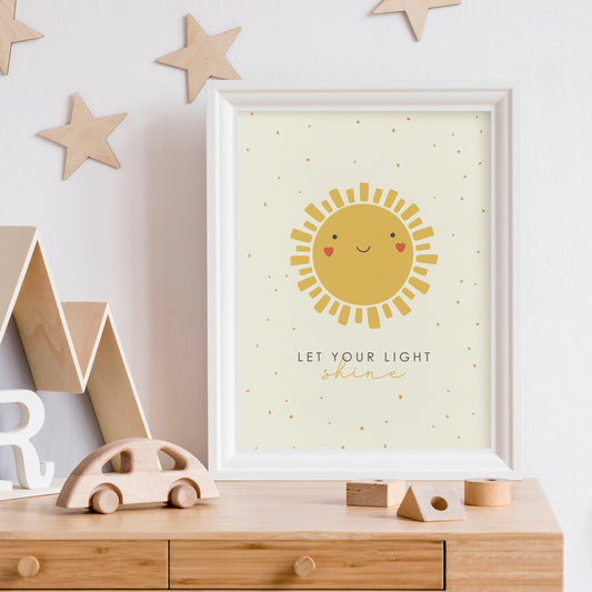 Let Your Light Shine Print