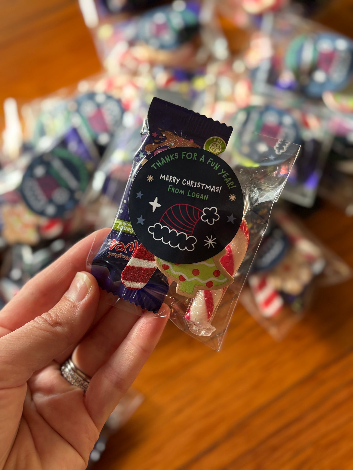 Merry Fun Christmas Stickers