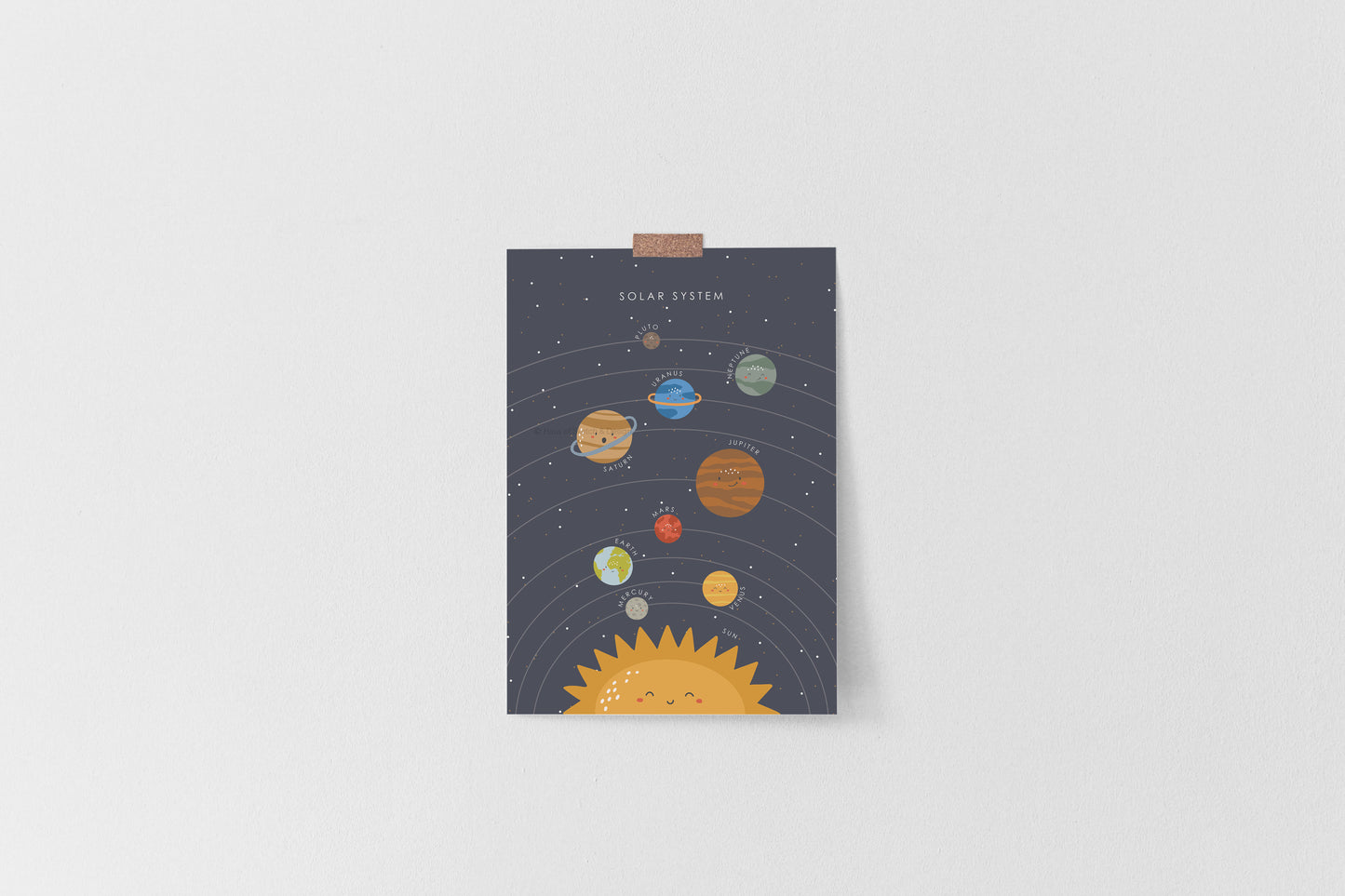 Solar System Poster