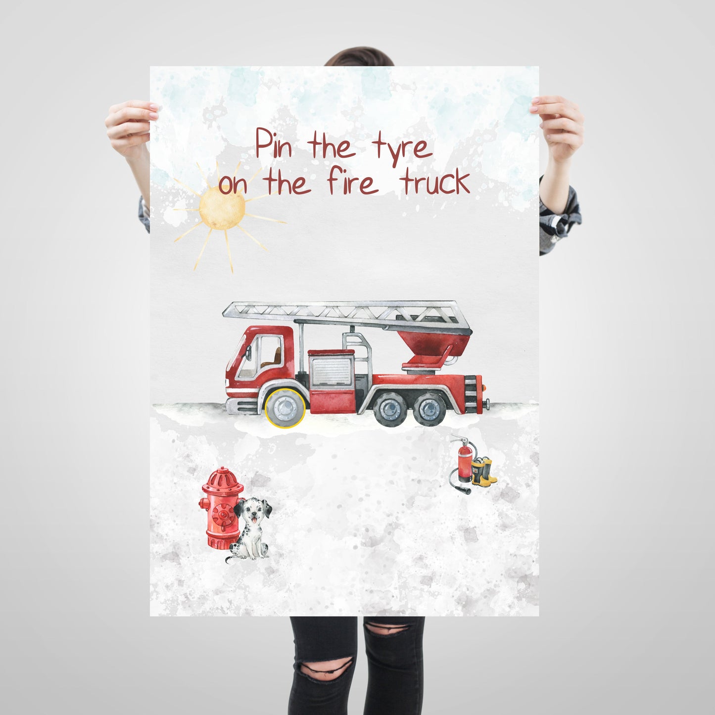 Fire Truck party game (clearance)