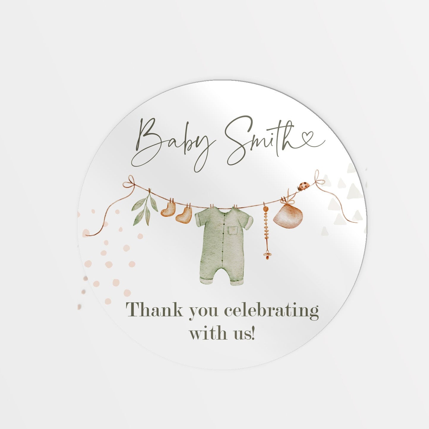 Baby Shower Stickers