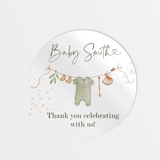 Baby Shower Stickers