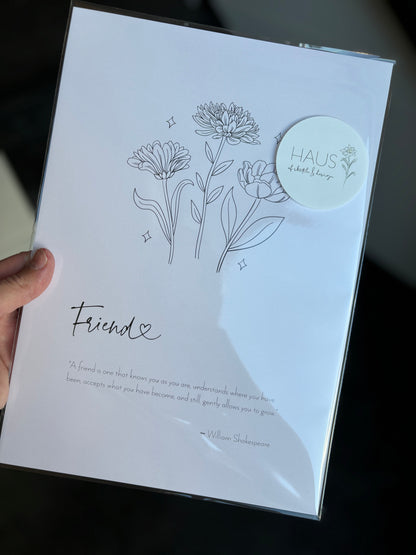 Friend print