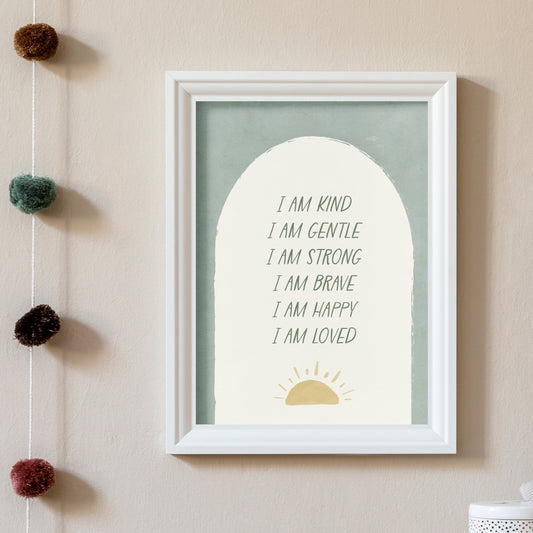 Sunrise Affirmation Print