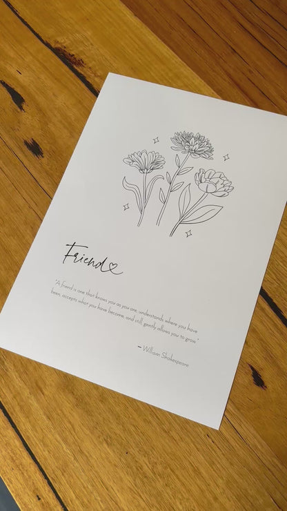 Friend print
